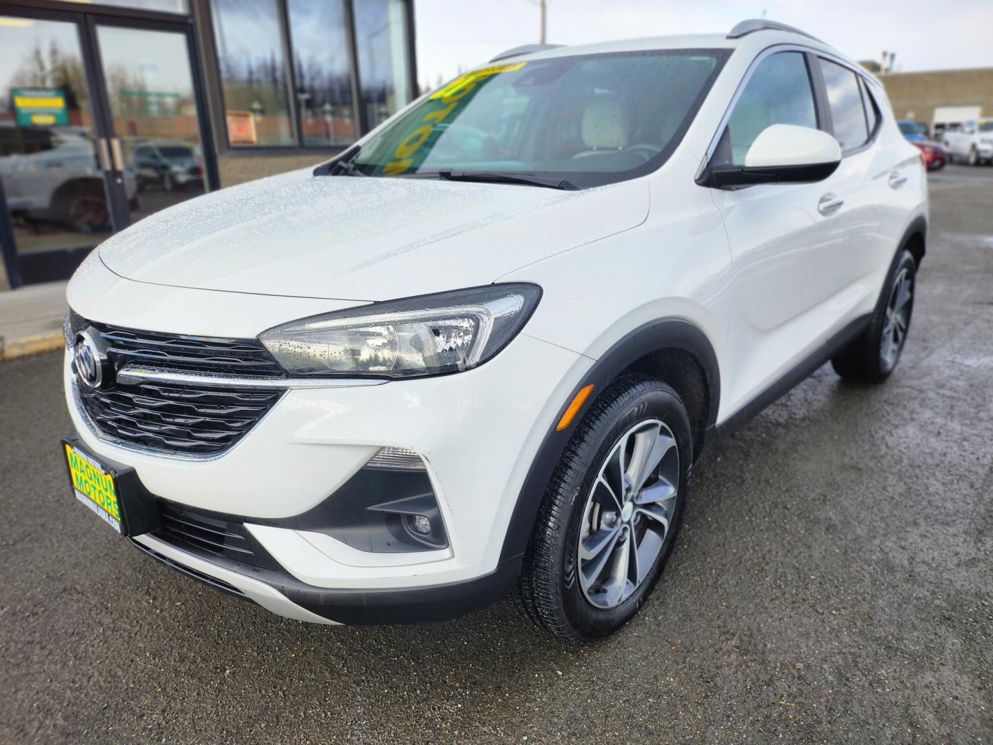 2021 Buick Encore GX GX (KL4MMESL6MB) with an 1.3l turbo engine, 6-Speed Automatic transmission, located at 1960 Industrial Drive, Wasilla, 99654, (907) 274-2277, 61.573475, -149.400146 - Photo#3